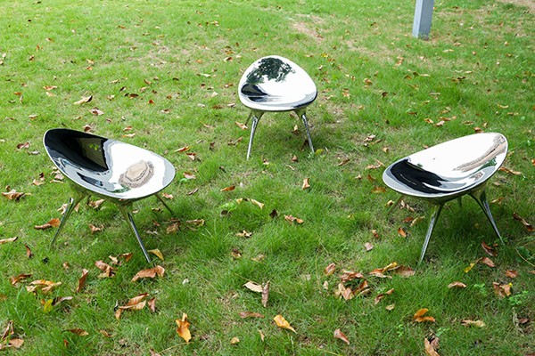 Metal Chair For Home Garden Decoration